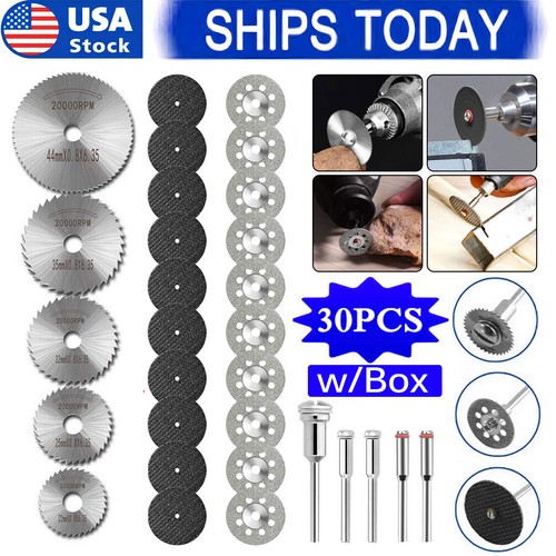 30pcs cutting wheel set - set, drill