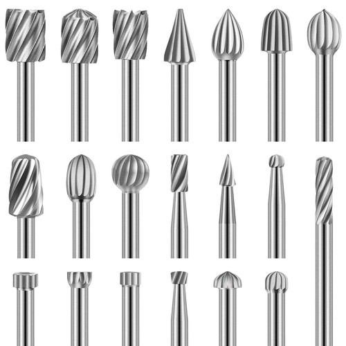 20x hss carbide burr set - 20x,